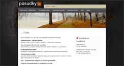 Desktop Screenshot of posudky.sk